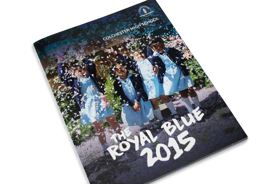 Royal Blue Magazine design and production by The Agency for Education